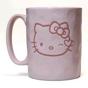 Hello Kitty Pink Ceramic Mug 17oz – Sanrio Japan Kawaii Coffee Cup Cute Gift